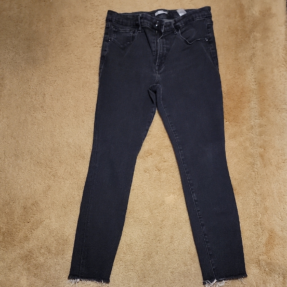 Good American Dark Skinny Jeans